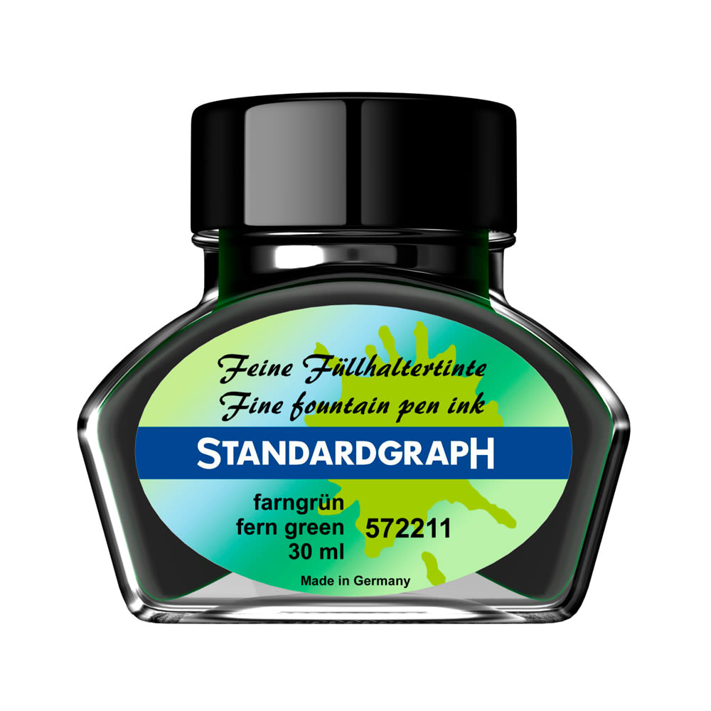 TINTA FINA 30 ML PARA PLUMA FUENTE FERN GREEN 572111