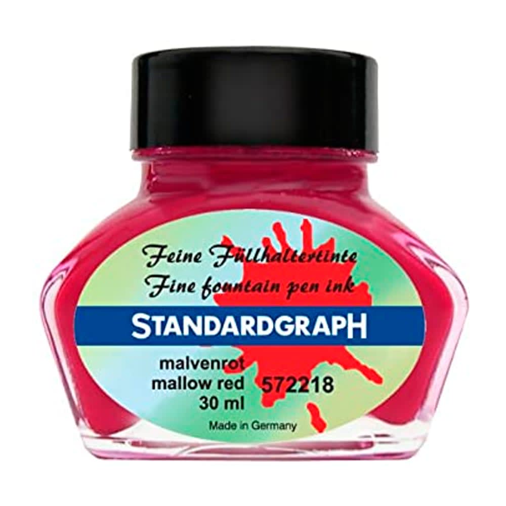 TINTA FINA 30 ML PARA PLUMA FUENTE MALLOW RED 5722181