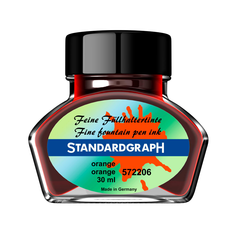 TINTA FINA 30 ML PARA PLUMA FUENTE ORANGE 5722061