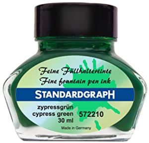 TINTA FINA PARA PLUMAS Y PLUMILLAS 30 ML VERDE CIPRES1