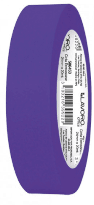 CINTA MASKING TAPE 24MM X 20M LILA LAVORO1