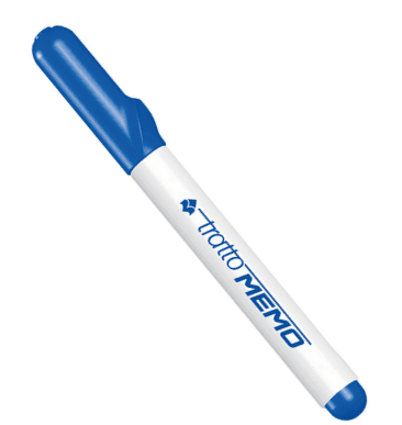 MARCADOR DE PIZARRA AZUL TRATTO1