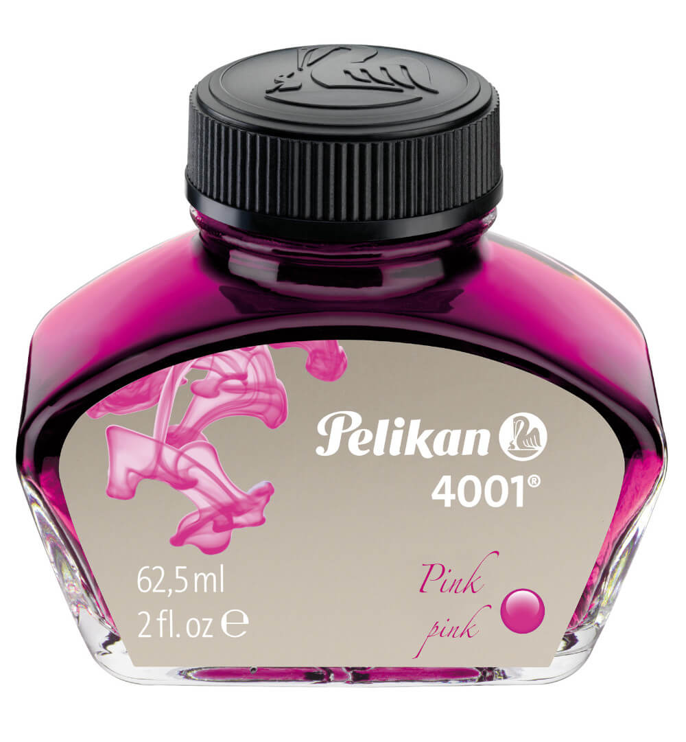 TINTA PARA PLUMA 4001 ROSA FRASCO 30 ML PELIKAN1