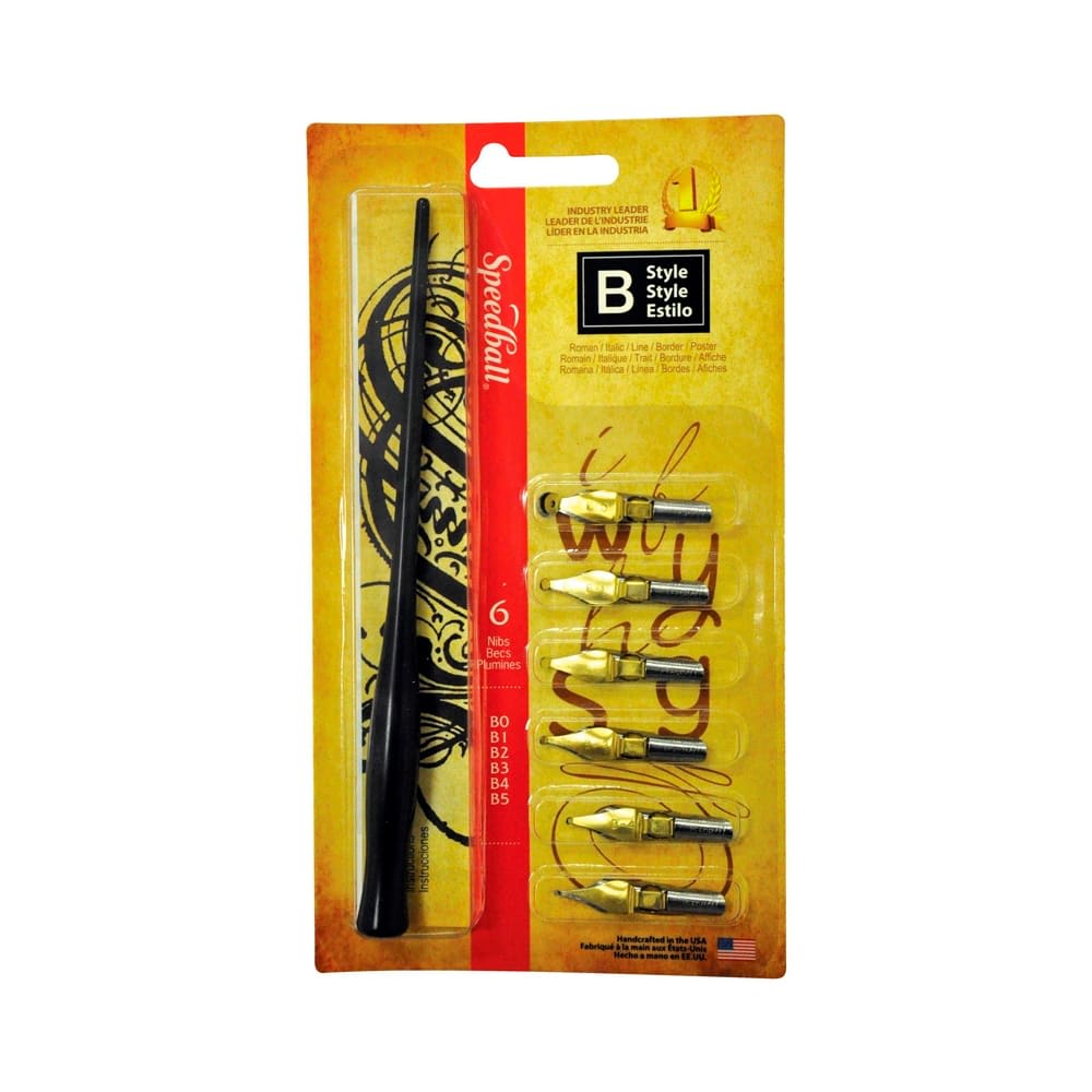 PLUMILLA STANDARDGRAPH B EN SET BLISTER (INCL PORTAPLUMILLA)1
