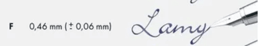 PLUMINES DE RESPUESTO LAMY Z50 ACERO EF1