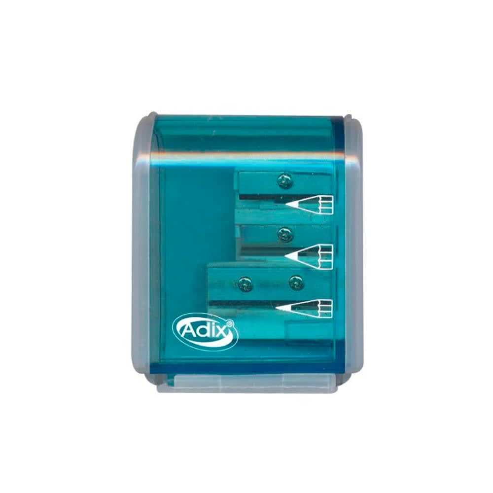 SACAPUNTA TRIPLE CON CONTENEDOR ADIX2