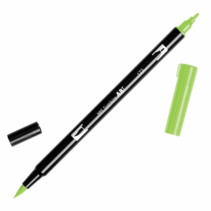 PLUMÓN TOMBOW PUNTA PINCEL  173 -  WILLOW GREEN DUAL BRUSH ABT1
