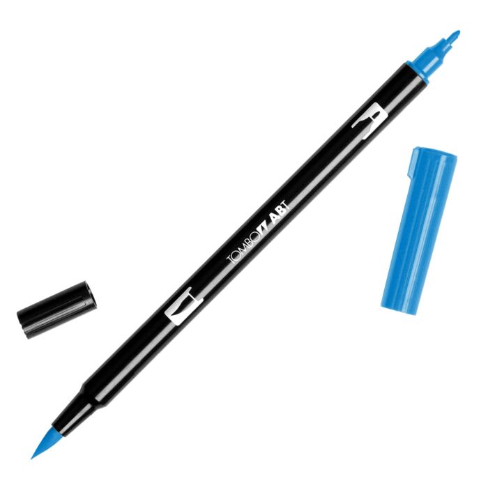 PLUMÓN TOMBOW PUNTA PINCEL  476 - CYAN DUAL BRUSH ABT1