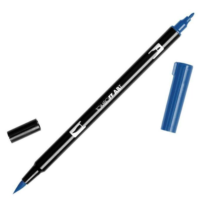 PLUMÓN TOMBOW PUNTA PINCEL  565 - DEEP BLUE DUAL BRUSH ABT1