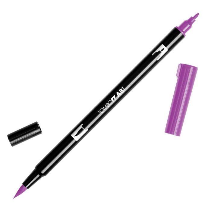 PLUMÓN TOMBOW PUNTA PINCEL  685 - DEEP MAGENTA DUAL BRUSH ABT1
