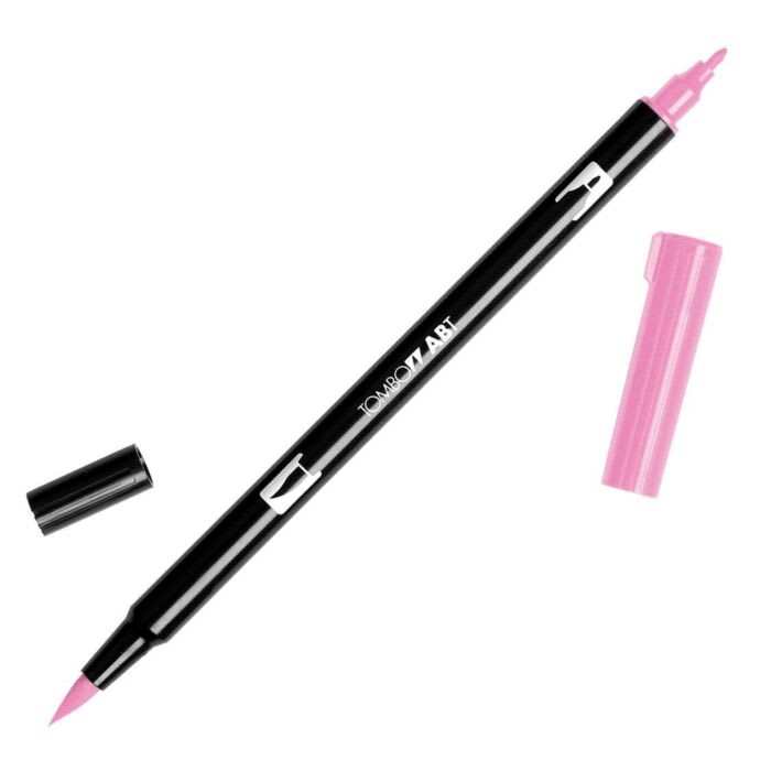 PLUMÓN TOMBOW PUNTA PINCEL  703 - PINK ROSE DUAL BRUSH ABT1
