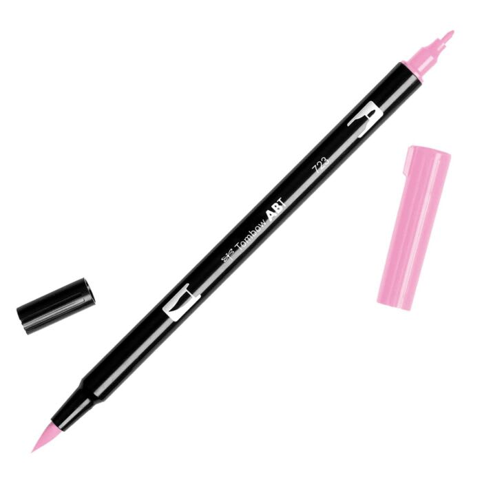 PLUMÓN TOMBOW PUNTA PINCEL  723 - PINK DUAL BRUSH ABT1