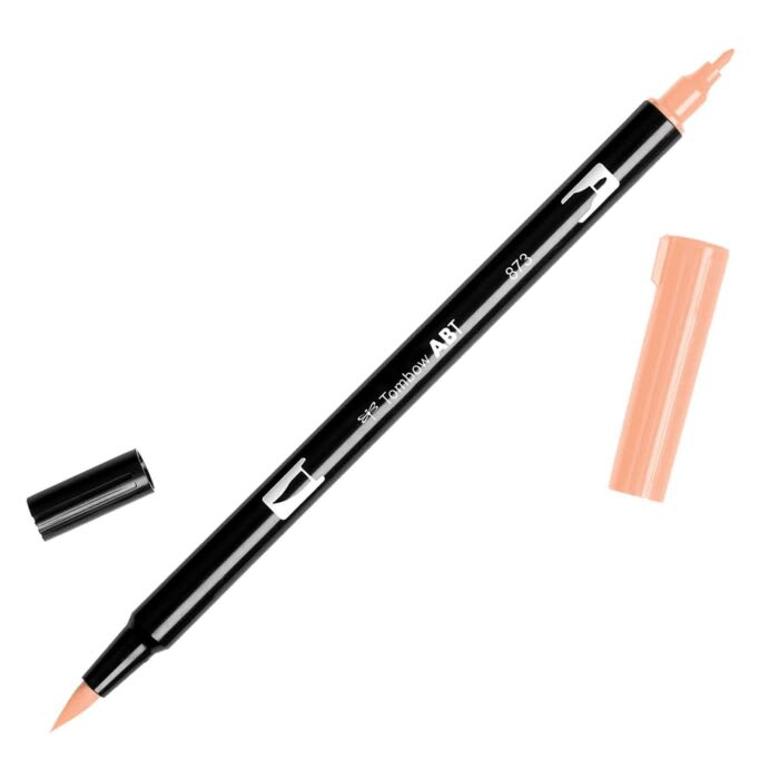 PLUMÓN TOMBOW PUNTA PINCEL  873 - CORAL DUAL BRUSH ABT1