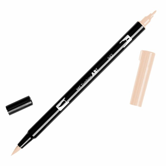PLUMÓN TOMBOW PUNTA PINCEL  942 - TAN DUAL BRUSH ABT1