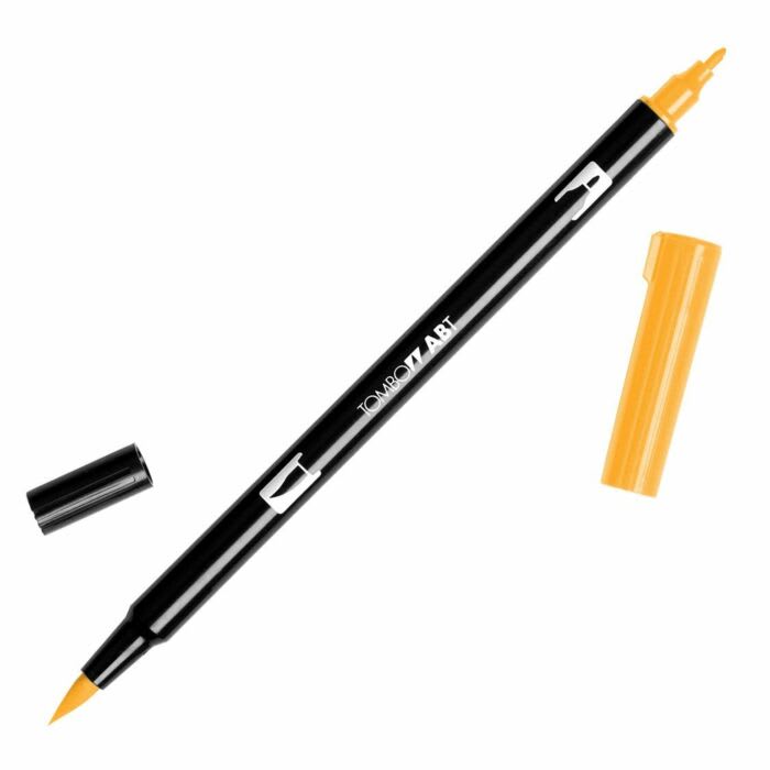 PLUMÓN TOMBOW PUNTA PINCEL  985 - CHROME YELLOW DUAL BRUSH ABT1