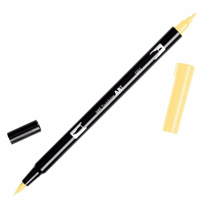 PLUMÓN TOMBOW PUNTA PINCEL  991 - LIGHT OCHRE DUAL BRUSH ABT1
