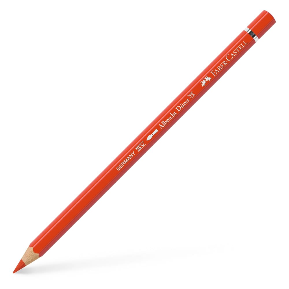 LÁPIZ ACUARELABLE ALBRECHT DURER (117) ROJO CADMIO CLARO FABER-CASTELL1