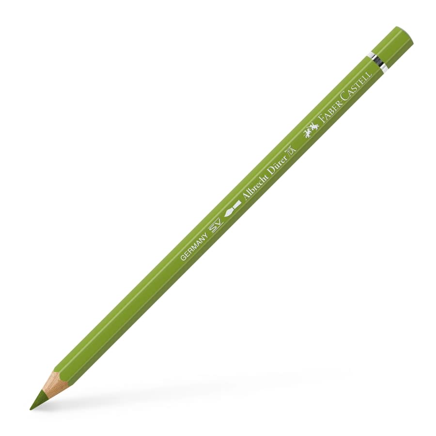 LÁPIZ ACUARELABLE ALBRECHT DURER (168) VERDE TIERRA AMARILLENTO FABER-CASTELL1