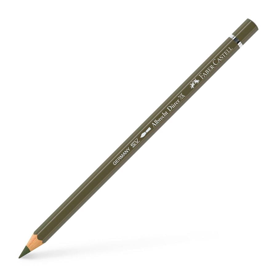 LÁPIZ ACUARELABLE ALBRECHT DURER (173) VERDE OLIVA AMARILLENTO FABER-CASTELL1