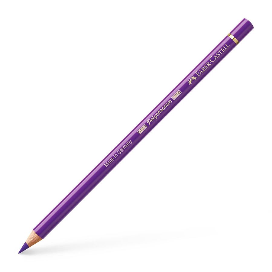 LÁPIZ POLYCHROMOS (136) VIOLETA PÚRPURA FABER-CASTELL1