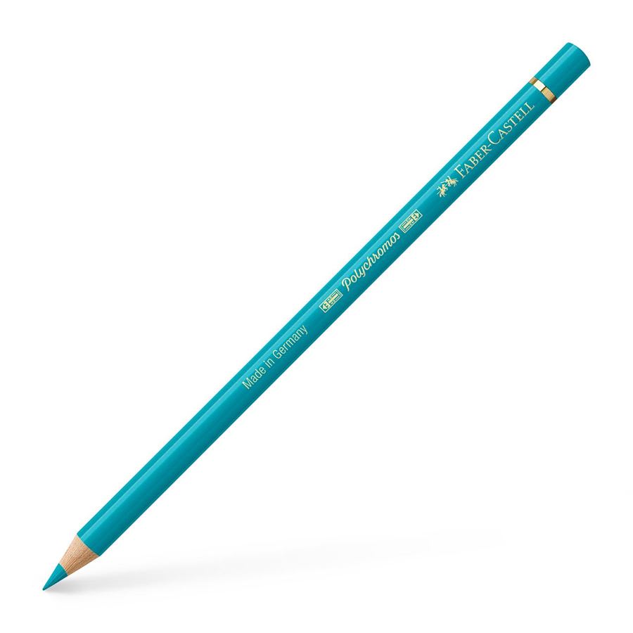 LÁPIZ POLYCHROMOS (156) VERDE COBALTO FABER-CASTELL1
