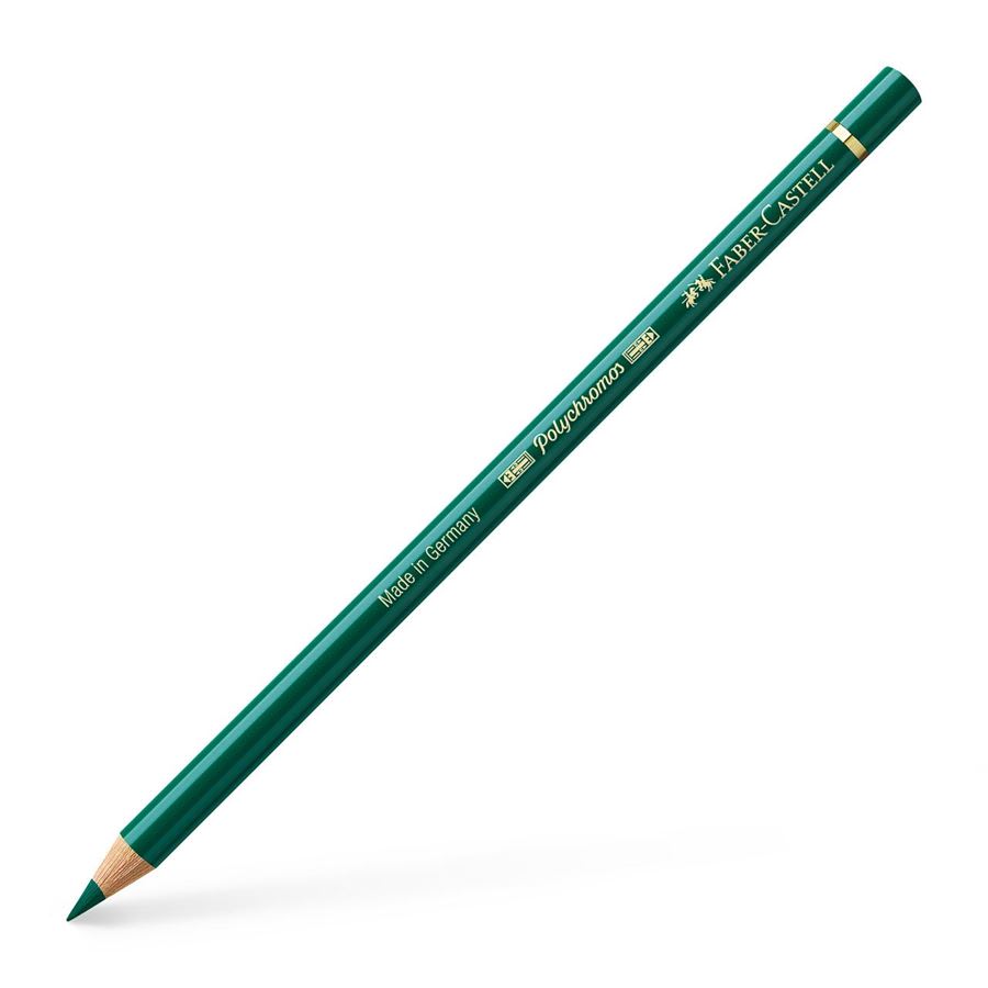 LÁPIZ POLYCHROMOS (159) VERDE DE HOOKER FABER-CASTELL1
