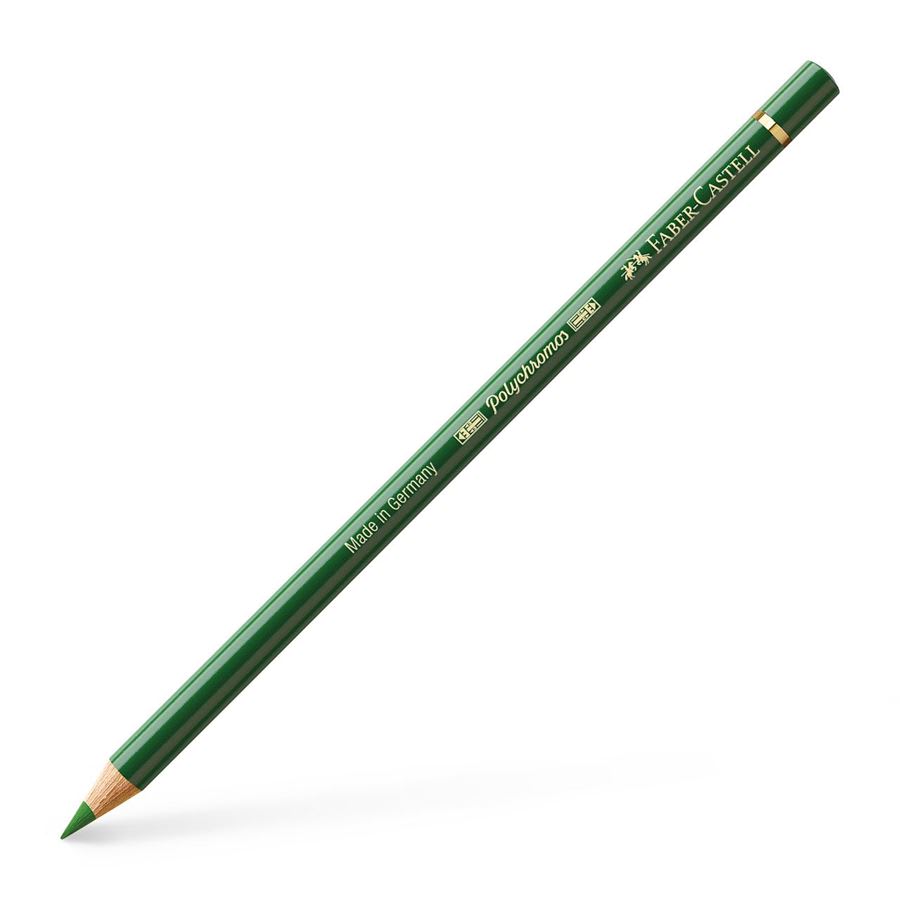 LÁPIZ POLYCHROMOS (167) VERDE PERMANENTE OLIVA FABER-CASTELL1