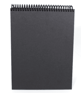 BLOCK PAPEL NEGRO 215G A41
