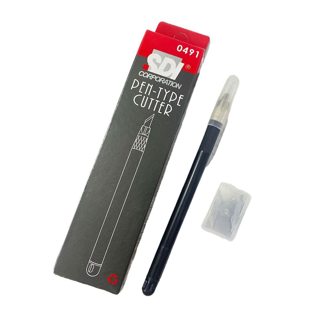 CUCHILLO BISTURÍ TIPO LÁPIZ METAL-PLÁSTICO 30° SDI1