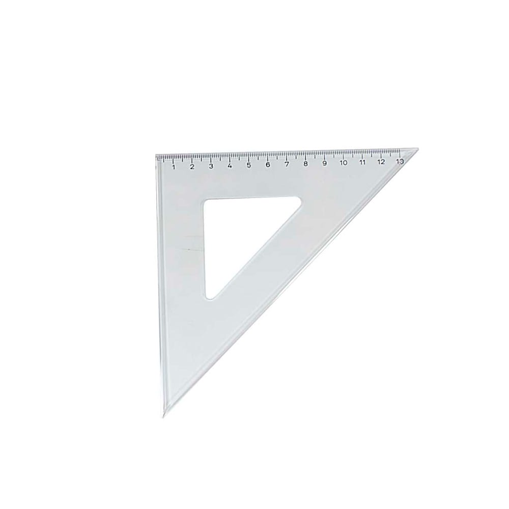 ESCUADRA PLÁSTICA 45° 15CM HAND1