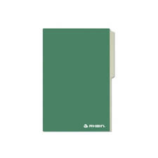 CARPETA PIGMENTADA OFICIO VERDE OSCURO BUHO1