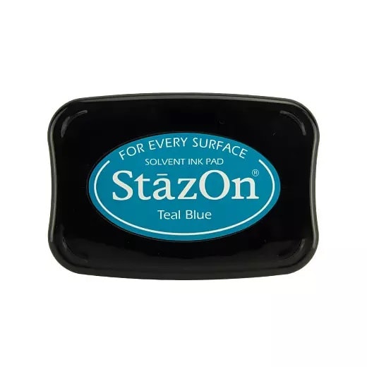 TAMPÓN PERMANENTE STAZON AZUL TURQUESA TSUKINEKO1