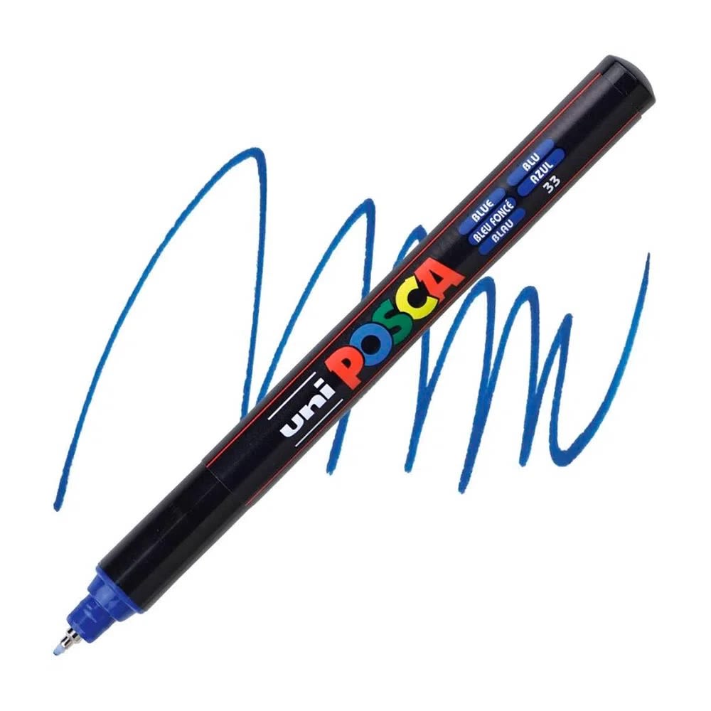 MARCADOR ACRÍLICO PC-1MR AZUL POSCA1