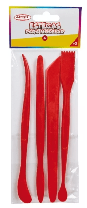 SET ESTECAS PARA MODELAR (4UN) ARTEL1