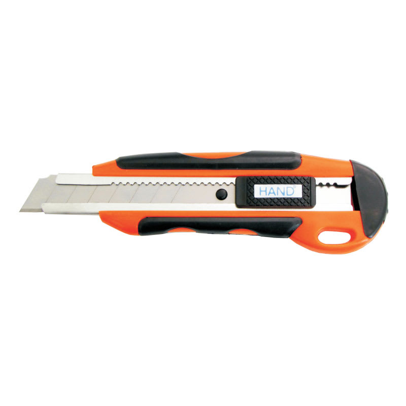 CUCHILLO CARTONERO CEBRA 18MM NARANJA1