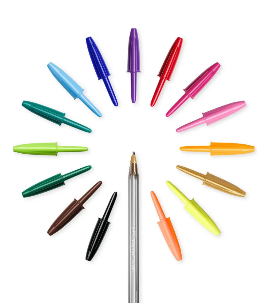 LÁPIZ PASTA CRISTAL INTENSO PUNTA EXTRA GRUESO NEGRO 1.8MM1