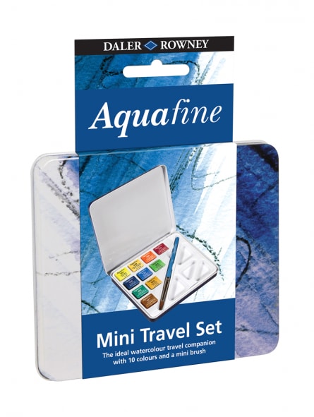ACUARELA EN PASTILLA LATA 10 COLORES AQUAFINE DALER ROWNEY1
