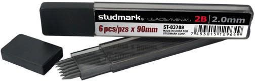 REPUESTO MINAS 2.0MM 2B (6UN) STUDMARK1