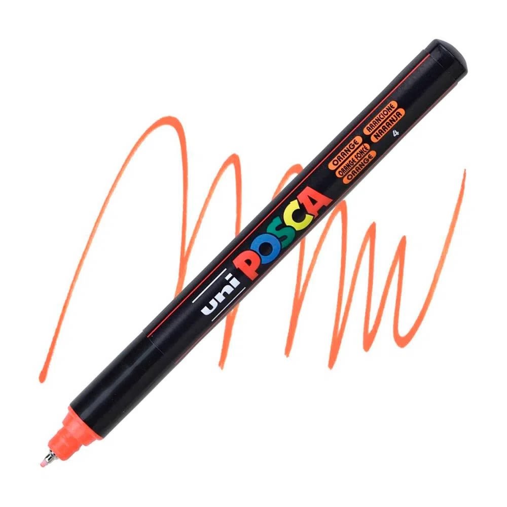MARCADOR ACRÍLICO PC-1MR NARANJA POSCA1
