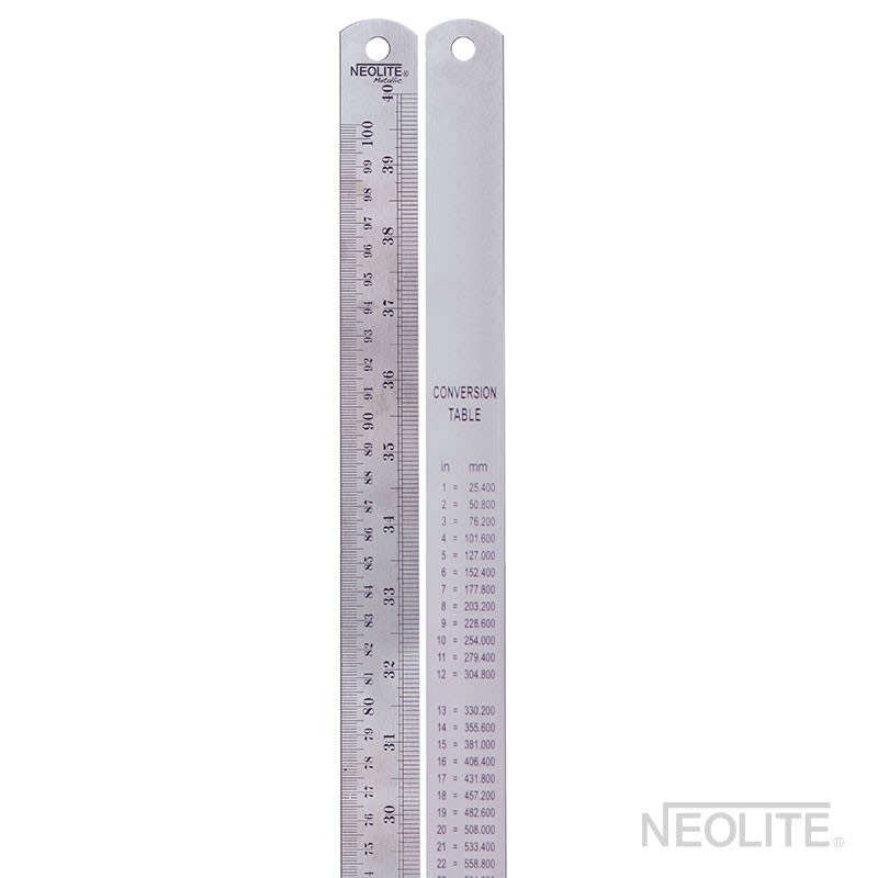 REGLA METÁLICA 100CM NEOLITE1