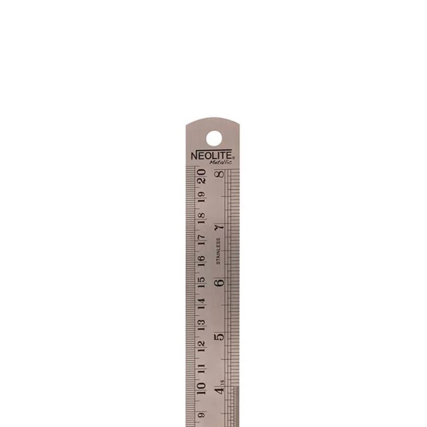 REGLA METÁLICA 20CM NEOLITE1