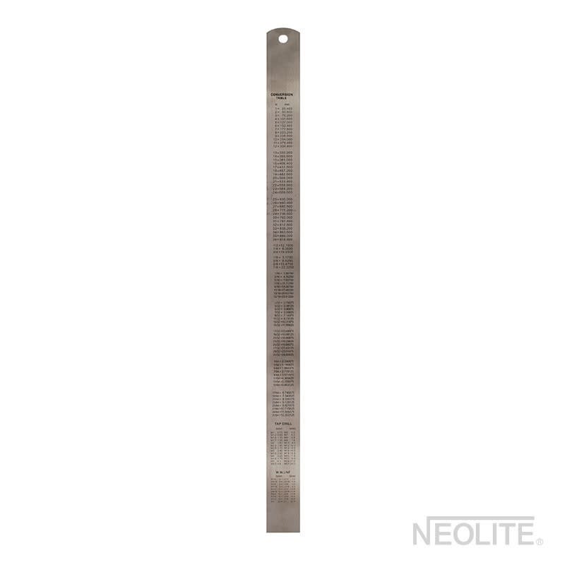 REGLA METÁLICA 40CM NEOLITE2