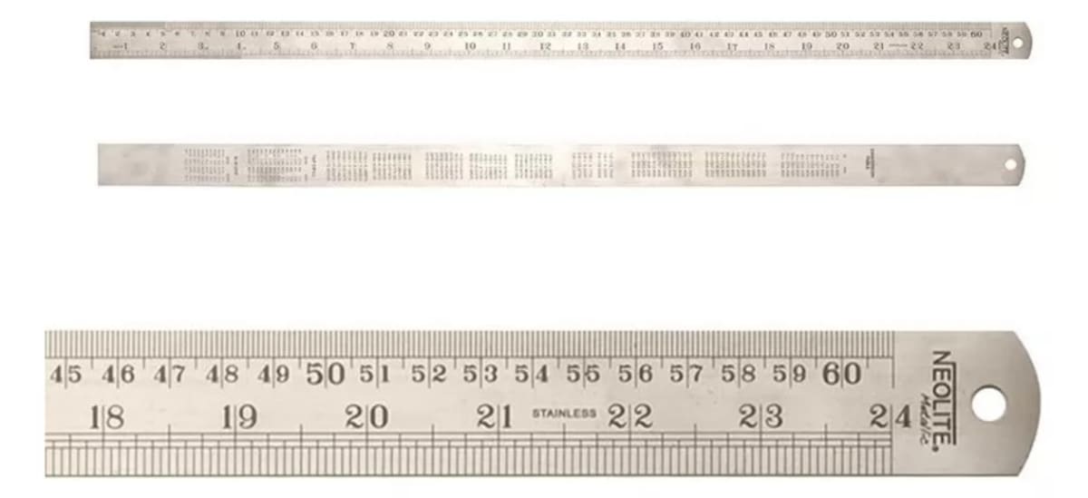 REGLA METÁLICA 60CM NEOLITE1