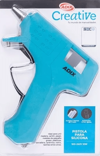 PISTOLA DE SILICONA 10W 100-240V ADIX1