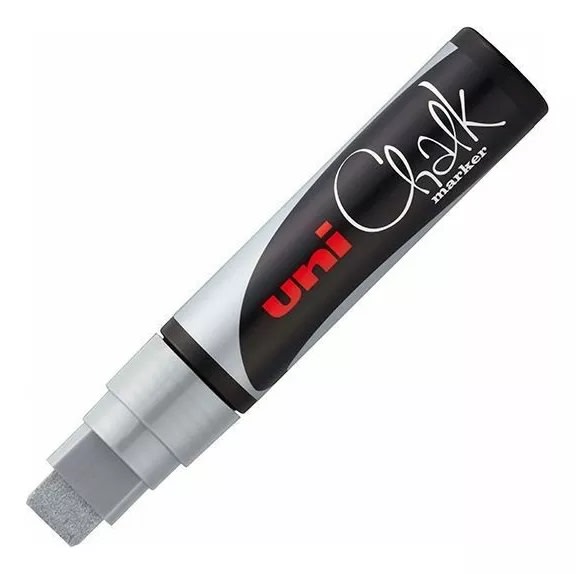 UNI BALL MARCADOR TIZA 17K 15MM PLATA1