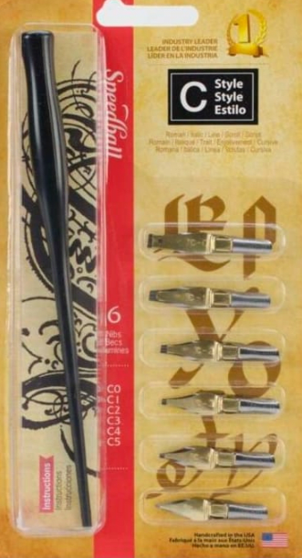 PLUMILLA C EN SET DE 6 PLUMINES1