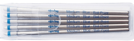 REPUESTO BALL POINT MEDIO (M) ROJO (1UN) ROTRING1
