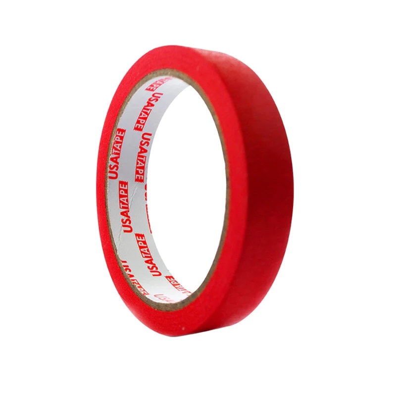 MASKING TAPE 18MM X 20M ROJO USATAPE1