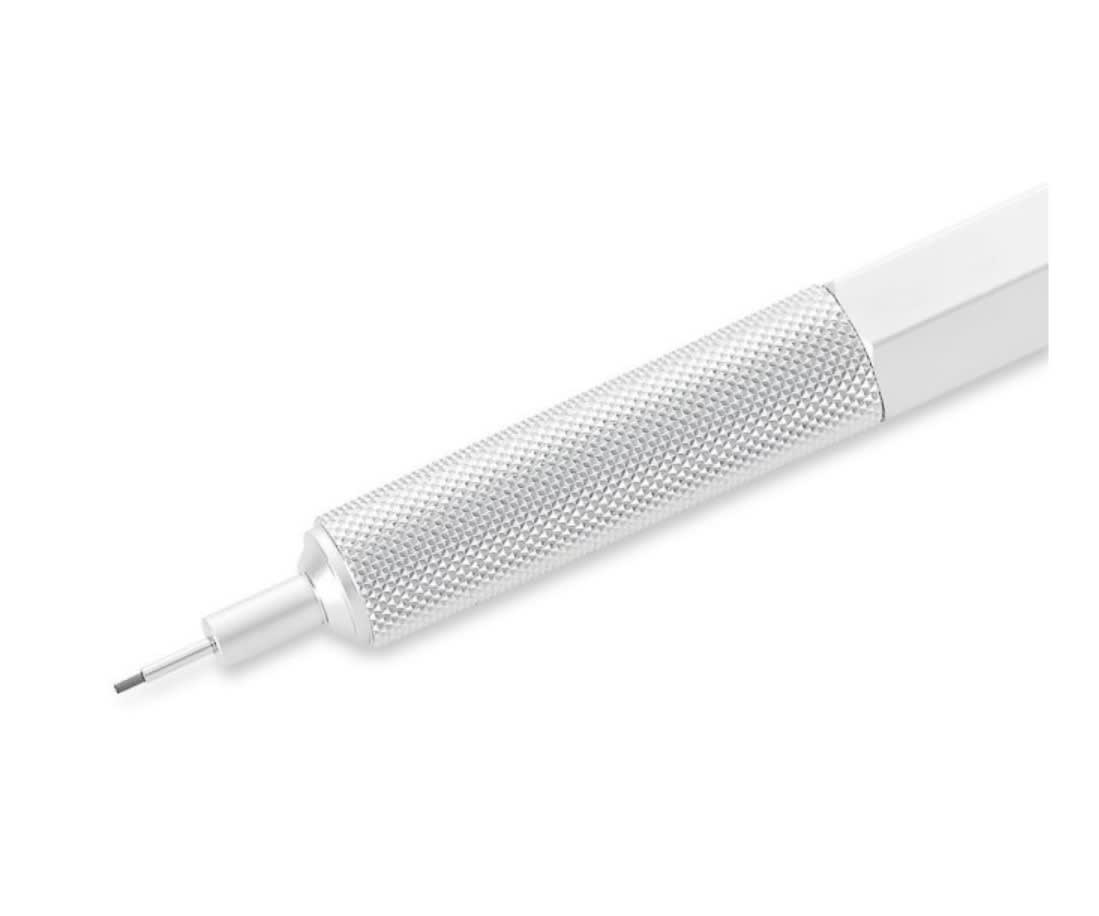 PORTAMINAS 0.5MM 600 METÁLICO PLATA2