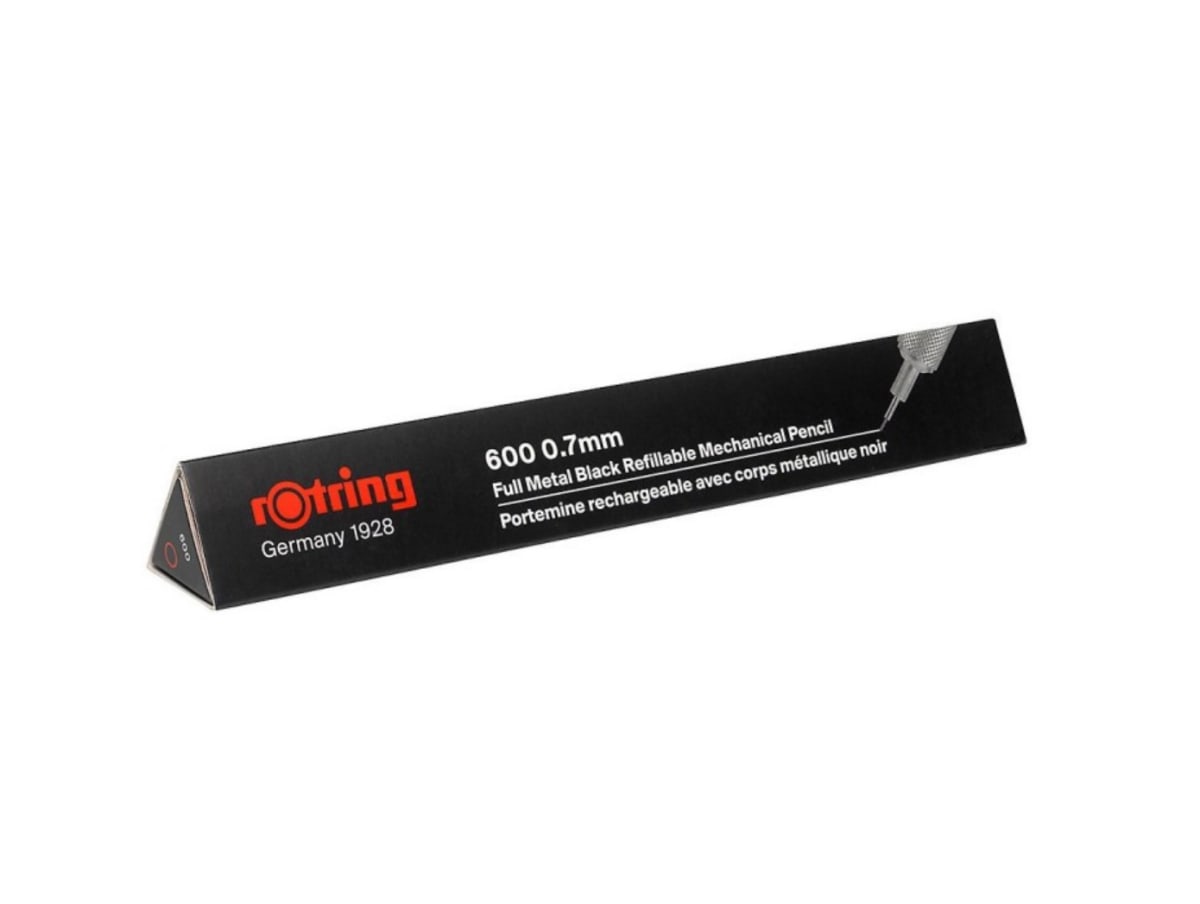 PORTAMINAS 0.7MM 600 METÁLICO NEGRO ROTRING4